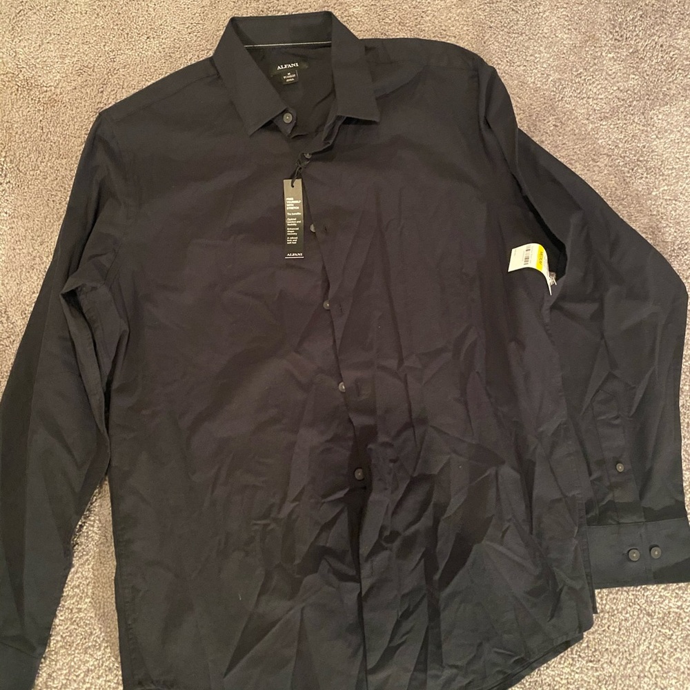 NEW Alfani Button Up